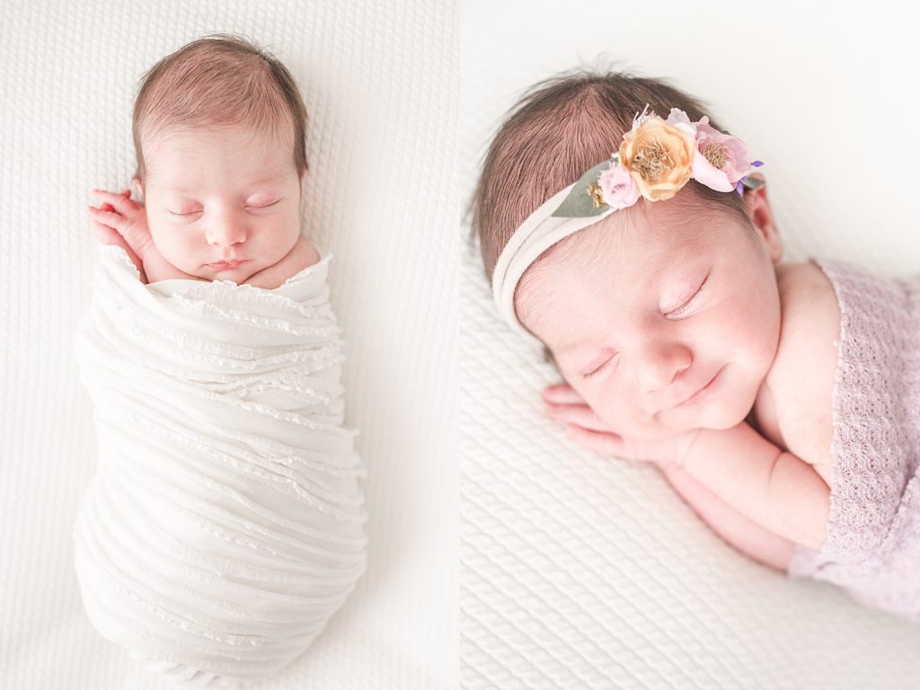 Annapolis Maryland in home newborn girl photo session, Maryalnd Newborn Photographer